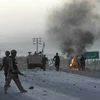 Hiện trường một vụ đánh bom ở Afghanistan. (Nguồn: businessinsider.com)