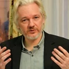 gười sáng lập WikiLeaks Julian Assange tại một cuộc họp báo của Đại sứ quán Ecuador ở trung tâm London ngày 18/8/2014. (Nguồn: Reuters)