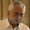 Ngoại trưởng Philippines Albert del Rosario. (Ảnh: AFP/TTXVN)