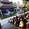 Khu rối nước ngoài trời tại Làng văn hóa du lịch và ẩm thực Nắng sông Hồng. (Nguồn: nangsonghong.com)