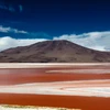 Hồ Laguna Colorada ở Bolivia. (Nguồn: NatGeo)