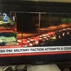 Truyền hình Thổ Nhĩ Kỳ đưa tin về vụ đảo chính 