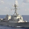 Tàu khu trục USS Gravely của Mỹ. (Nguồn: Reuters)