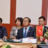 Đoàn Việt Nam tại hội nghị trù bị cho cuộc gặp lãnh đạo AIPA-ASEAN. (Ảnh: Phạm Kiên/TTXVN) 