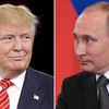 Tổng thống Mỹ Donald Trump và Tổng thống Nga Vladimir Putin. (Nguồn: AFP) 