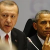 Tổng thống Mỹ Barack Obama (phải) và người đồng cấp Thổ Nhĩ Kỳ Tayyip Erdogan. (Nguồn: Reuters)