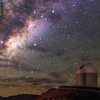 Đài thiên văn Nam Âu dưới dải Ngân hà ở sa mạc Atacama, Chile. (Nguồn: NatGeo)