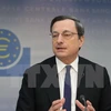 Chủ tịch Ngân hàng Trung ương châu Âu (ECB) Mario Draghi. (Ảnh: AFP/TTXVN)