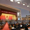 Một phiên họp của Đại hội Đại biểu Nhân dân Toàn quốc Trung Quốc. (Nguồn: THX/TTXVN)