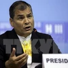 Tổng thống Ecuador Rafael Correa. (Nguồn: THX/TTXVN) 