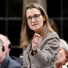 Ngoại trưởng Canada Chrystia Freeland. (Nguồn: Reuters)