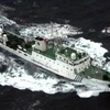 Tàu hải giám Trung Quốc tại vùng biển gần đảo tranh chấp Điếu Ngư/Senkaku. (Nguồn: AFP/TTXVN) 