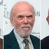 Ba nhà khoa học Mỹ (từ trái sang phải) gồm Rainer Weiss, Bary C.Barish và Kip S.Thorne . (Nguồn: AFP/Getty Images)