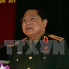 Đại tướng, Bộ trưởng Bộ Quốc phòng Ngô Xuân Lịch. (Ảnh: Thanh Tuấn/TTXVN)