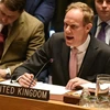 Đại sứ Anh tại Liên hợp quốc Matthew Rycroft. (Nguồn: Reuters)