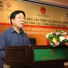 Thứ trưởng Bộ Văn hóa, Thể thao và Du lịch Vương Duy Biên phát biểu tại lễ công bố. (Ảnh: Thanh Tùng/TTXVN)