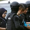 Đoàn Thị Hương được đưa đến tòa. (Nguồn: Malaysia Online)