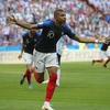 Kylian Mbappe bùng nổ trong trận đấu với tuyển Argentina. (Nguồn: Getty Images)