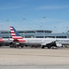 Máy bay của hãng hàng không American Airlines. Ảnh minh họa. (Nguồn: AFP/TTXVN)