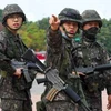 Các binh sỹ Hàn Quốc. (Nguồn: AP)