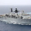 Tàu HMS Albion. (Nguồn: PA)