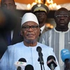 Tổng thống Mali Ibrahim Boubacar Keita. (Nguồn: AFP/TTXVN)
