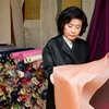 Bà Lee Young-hee, nhà thiết kế trang phục truyền thống Hanbok nổi tiếng của Hàn Quốc (Nguồn: korea.net).
