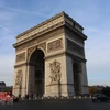 Khải Hoàn Môn, một trong những biểu tượng lịch sử nổi tiếng của nước Pháp. (Ảnh: Huy Hùng/TTXVN)