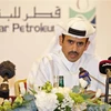 Ảnh tư liệu: Ông Saad Sherida al-Kaabi phát biểu tại một sự kiện ở Doha, Qatar. (Ảnh: AFP/TTXVN)