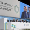 Các đại biểu tham dự Hội nghị COP 24 tại Katowice , Ba Lan, ngày 2/12/2018. (Ảnh: AFP/TTXVN)
