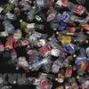 Rác thải nhựa trôi trên sông Spree ở Berlin, Đức ngày 26/9/2018. (Ảnh: AFP/TTXVN)