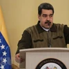 Tổng thống Venezuela Nicolas Maduro phát biểu tại Caracas. (Nguồn: AFP/TTXVN)