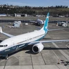 Máy bay Boeing 737 MAX 7 tại Seattle, Washington, Mỹ. (Nguồn: AFP/TTXVN)