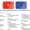 [Infographics] Thúc đẩy quan hệ Việt Nam-Liên minh châu Âu