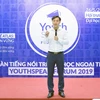 Ông Nguyễn Phương Sơn - Giám đốc Đối Ngoại Amway Việt Nam chia sẻ về sự bền vững dưới góc nhìn nhà kinh doanh. (Ảnh: Mỹ Phương/Vietnam+)