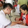 Dự kiến hơn 3.000 trẻ em trên toàn tỉnh Nghệ An được khám sàng lọc bệnh tim. (Ảnh: Nguyễn Oanh/TTXVN)
