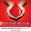 [Infographics] Hiến máu cứu người - một nghĩa cử cao đẹp
