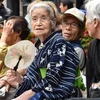 Nhật Bản đối mặt với tình trạng già hóa dân số. (Nguồn: The National)