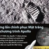 [Infographics] Những lần chinh phục Mặt trăng của chương trình Apollo