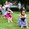 Hoạt động thi kéo co dành cho trẻ em tại Bảo tàng Dân tộc học Việt Nam. Ảnh minh họa. (Nguồn: BTC)