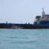 Tàu chở dầu bị Iran bắt giữ gần đảo Farsi ngày 31/7/2019. (Ảnh: IRNA/TTXVN)