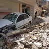 Ảnh tư liệu: Cảnh đổ nát sau một trận động đất ở Masjed Soleyman, bắc Khouzestan, Iran, ngày 8/7/2019. (Ảnh: IRNA/TTXVN)