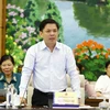 Bộ trưởng Bộ Giao thông Vận tải Nguyễn Văn Thể trả lời các câu hỏi của đại biểu nêu. (Ảnh: Văn Điệp/TTXVN)
