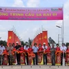 Lễ khánh thành và bàn giao 10 công trình cầu trên địa bàn huyện biên giới Tân Hồng, Đồng Tháp. (Ảnh: Chương Đài/TTXVN)