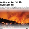 [Infographics] Tây Ban Nha sơ tán 9.000 dân do cháy rừng dữ dội