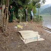 Thi thể em Hà Văn Vương được tìm thấy cách nhà khoảng 5km. (Nguồn: TTXVN)