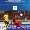 Thắng Malaysia, đội Việt Nam tạm xếp thứ 2 bảng G vòng loại World Cup 