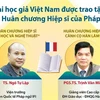[Infographic] Hai học giả Việt được trao Huân chương Hiệp sỹ của Pháp