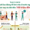 [Infographics] Lao động đi làm ở nước ngoài được vay 100 triệu đồng