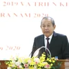 Phó Thủ tướng Thường trực Trương Hoà Bình phát biểu chỉ đạo Hội nghị. (Ảnh: Văn Điệp/TTXVN)